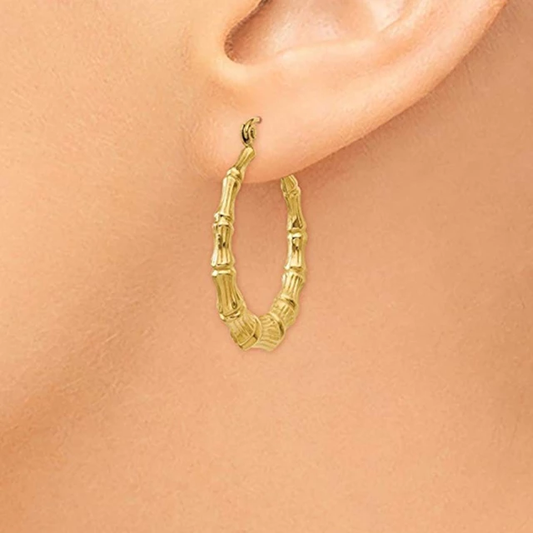 Boucles d'oreille en acier inoxydable