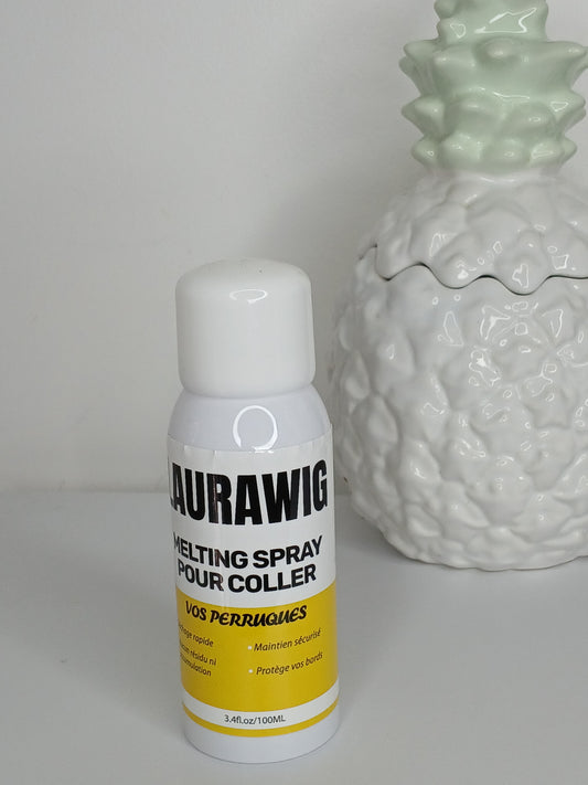 Melting spray, colle liquide pour perruque