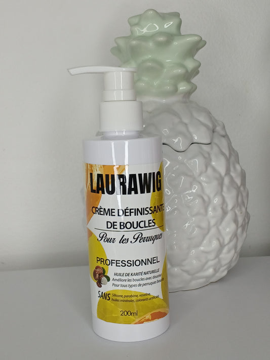 Creme pour définir les cheveux bouclés de vos perruques